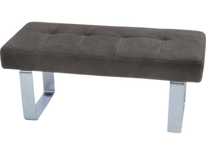 K+W Komfort & Wohnen Hockerbank Santos II, Sitzpolsterung aus hochwertigem Kaltschaum, Breite ca. 113 cm, grau, dunkelgrau K+W Komfort & Wohnen Hockerbank Santos II, Sitzpolsterung aus hochwertigem Kaltschaum, Breite ca. 113 cm, grau, dunkelgrau von K+W-Polstermöbel