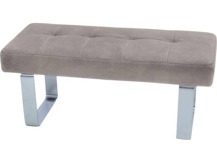 K+W Komfort & Wohnen Hockerbank Santos II, Sitzpolsterung aus hochwertigem Kaltschaum, Breite ca. 113 cm, grau, hellgrau K+W Komfort & Wohnen Hockerbank Santos II, Sitzpolsterung aus hochwertigem Kaltschaum, Breite ca. 113 cm, grau, hellgrau von K+W-Polstermöbel