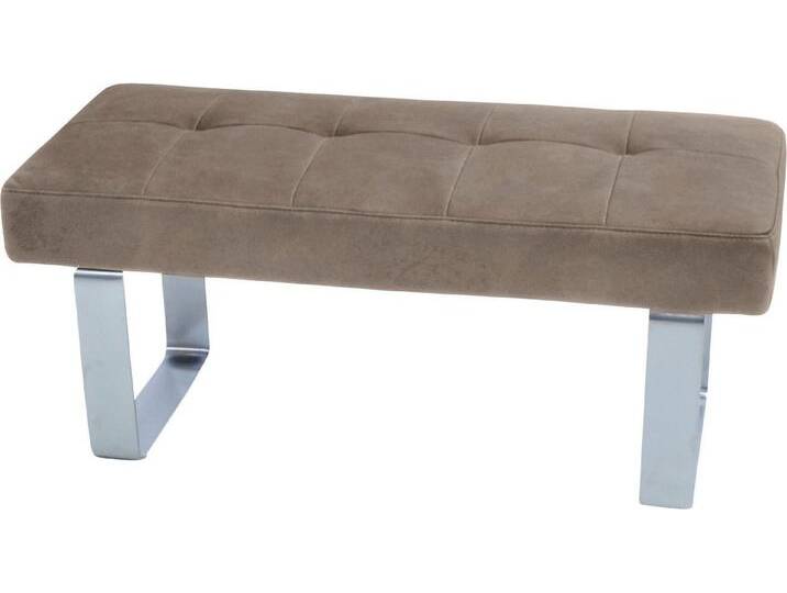 K+W Komfort & Wohnen Hockerbank Santos II, Sitzpolsterung aus hochwertigem Kaltschaum, Breite ca. 113 cm, sandfarben K+W Komfort & Wohnen Hockerbank Santos II, Sitzpolsterung aus hochwertigem Kaltschaum, Breite ca. 113 cm, sandfarben von K+W-Polstermöbel