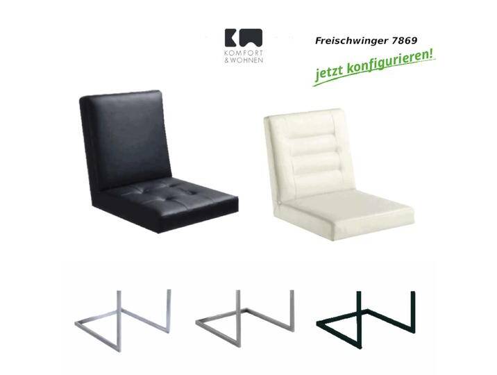 K+W Silaxx Freischwinger Esszimmerstuhl Spider 7869 mit Steppung und Vierkantrohrgestell und einer Vielzahl an wählbaren Bezügen in Stoff und Leder K+W Silaxx Freischwinger Esszimmerstuhl Spider 7869 mit Steppung und Vierkantrohrgestell und einer Vielzahl an wählbaren Bezügen in Stoff und Leder von K+W-Polstermöbel