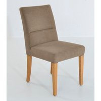 K+W Komfort & Wohnen 4-Fußstuhl "GOBY", Aqua Clean, 4-Fuß-Holzstuhl in Wildeiche geölt, mit hochwertiger Polsterung von K+w Komfort & Wohnen