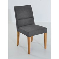 K+W Komfort & Wohnen 4-Fußstuhl "GOBY" () 4-Fuß-Holzstuhl in Wildeiche geölt, mit hochwertiger Polsterung von K+w Komfort & Wohnen