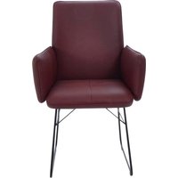 K+W Komfort & Wohnen Armlehnstuhl () 1 Stk.Drahtkufengestell in Metall schwarz, Griff am Rücken, Steppung im Sitz K+W Komfort & Wohnen Armlehnstuhl () 1 Stk.Drahtkufengestell in Metall schwarz, Griff am Rücken, Steppung im Sitz von K+w Komfort & Wohnen