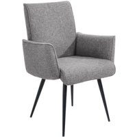 K+W Komfort & Wohnen Armlehnstuhl "Giacomo I" () 1 Stk.4- Fuß-Armlehnenstuhl mit umlaufenden 4mm Keder am Rücken und Sitz von K+w Komfort & Wohnen