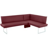 K+W Komfort & Wohnen Eckbank, mit Sattlernaht und schmaler Kufe, langer Schenkel rechts oder links von K+w Komfort & Wohnen