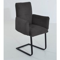 K+W Komfort & Wohnen Freischwinger "6502" () Freischwinger mit Armlehnen, Flachstahlkufe in schwarz K+W Komfort & Wohnen Freischwinger "6502" () Freischwinger mit Armlehnen, Flachstahlkufe in schwarz von K+w Komfort & Wohnen