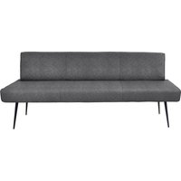 K+W Komfort & Wohnen Polsterbank "Giacomo I", (1 St.), Metallfüsse in schwarz, wahlweise in der Breite 200cm oder 177cm von K+w Komfort & Wohnen