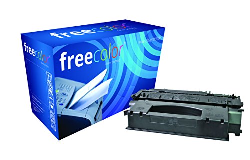 freecolor Q7553X für HP LaserJet P2015, Premium Tonerkartusche, wiederaufbereitet, 7.000 Seiten, 5 Prozent Deckung, BLACK von K + U