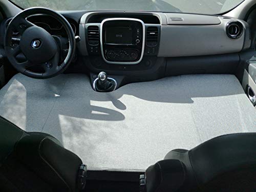 kfoam.es Faltmatratze für den Fahrerbereich von Wohnmobilen Renault Trafic, Opel Vivaro, Nissan Primastar und FIAT Talento (+2002), Grau kfoam.es Faltmatratze für den Fahrerbereich von Wohnmobilen Renault Trafic, Opel Vivaro, Nissan Primastar und FIAT Talento (+2002), Grau von K´Foam Store