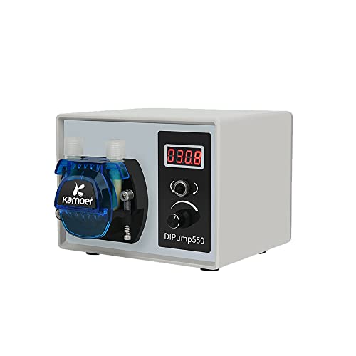 Kamoer Graue Schrittpumpe 24V Laborflüssigkeitsdosierpumpe Schlauchpumpe Smart High Flow Variable High Flow DIP 1-452ml/min BPT Tube 4.8mm ID x 8mm OD von K KAMOER