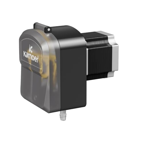 Kamoer KDS3000-ST Peristaltikpumpe, 24 V, hohe Durchflussmenge, langlebige und hochpräzise Dosierpumpe mit Schrittmotor und einstellbarer Geschwindigkeit von 0 bis 1800 ml/min für Labore und Fabriken von K KAMOER