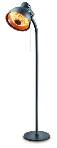 K KEMPER GROUP soleado arko Elektrik Infrarotlampe, Schwarz, Grande von K KEMPER GROUP