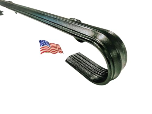 KENOSHA Eisen 3 Ft Schmiedeeisen Handlauf Handlauf Reling Wand montiert 2 oder 3 Stufen KENOSHA Eisen 3 Ft Schmiedeeisen Handlauf Handlauf Reling Wand montiert 2 oder 3 Stufen von K KENOSHA IRON