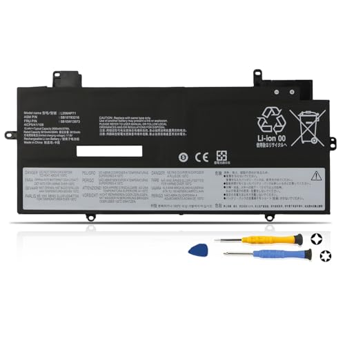 K KYUER 57Wh L20C4P71 L20D4P71 Laptop Akku für Lenovo ThinkPad X1 Carbon G9 G10 G11 9th 10th 11th Gen,ThinkPad X1 Yoga G6 G7 G8 6th 7th 8th Gen 2021 2022 2023 L20M4P71 5B10W13975 5B10W13974 5B10W13973 K KYUER 57Wh L20C4P71 L20D4P71 Laptop Akku für Lenovo ThinkPad X1 Carbon G9 G10 G11 9th 10th 11th Gen,ThinkPad X1 Yoga G6 G7 G8 6th 7th 8th Gen 2021 2022 2023 L20M4P71 5B10W13975 5B10W13974 5B10W13973 von K KYUER
