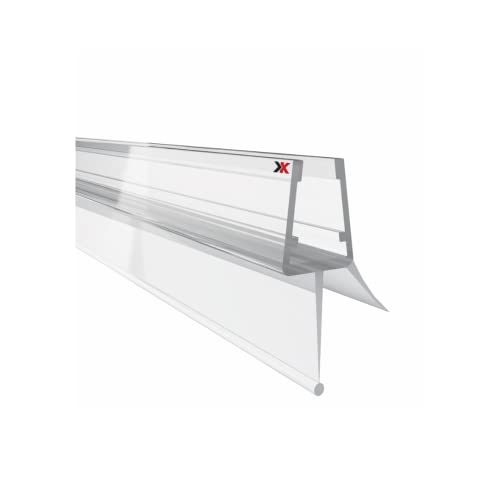 KRAUS Premium Duschdichtung DD-10 Duschtürdichtung für 6-8mm Glasstärke à 2000mm in transparenter Optik Duschdichtungen für Duschtüren & Duschkabinen Dichtungen vom Profi von K Kraus Glasbeschläge