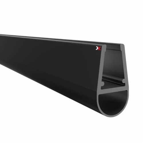 KRAUS Premium Duschdichtung DD-1 Duschtürdichtung für 6-8mm Glasstärke à 2000mm in schwarzer Optik Duschdichtungen für Duschtüren & Duschkabinen Dichtungen vom Experten von K Kraus Glasbeschläge