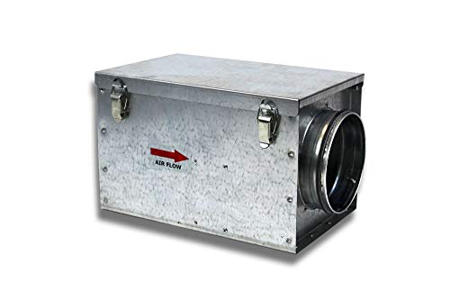 Feinstaubfilterbox Filterbox Luftfilter SMOG System Ø 160 von K-TECH-PRO