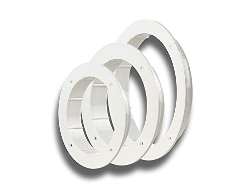 Fensterflansch rund PVC Ventilator Fenstereinsatz Gegenflansch System Ø 125 Fensterflansch rund PVC Ventilator Fenstereinsatz Gegenflansch System Ø 125 von K-TECH-PRO