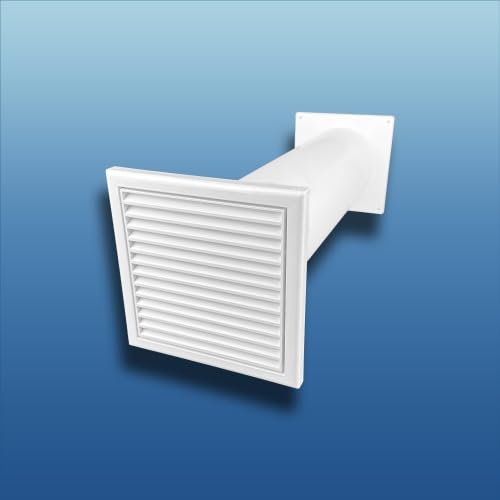 K-TECH-PRO Abluft Mauerkasten Standard Wanddurchführung Rückstauklappe Ausführung mit Rundrohr, Größe Ø150 250x250mm K-TECH-PRO Abluft Mauerkasten Standard Wanddurchführung Rückstauklappe Ausführung mit Rundrohr, Größe Ø150 250x250mm von K-TECH-PRO