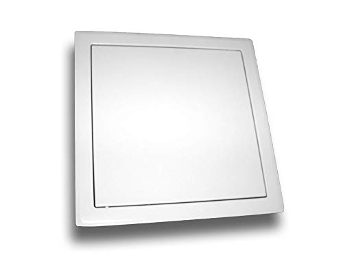 K-TECH-PRO Revisionsklappe Revisionstür Revision Öffnung Metall mit Schnappverschluss Größe 300x300mm von K-TECH-PRO