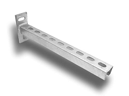 K-TECH-PRO Schienenkonsole Schienenausleger Schwerlastträger Ausleger S30 Länge 600 mm von K-TECH-PRO