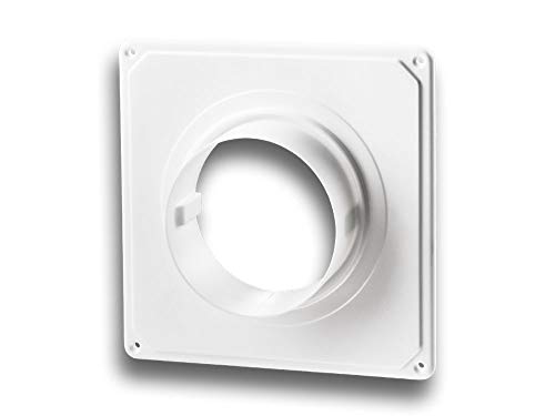 K-TECH-PRO Wandanschluss für Flexschlauch Lüftungsschlauch PVC System Ø 125 von K-TECH-PRO