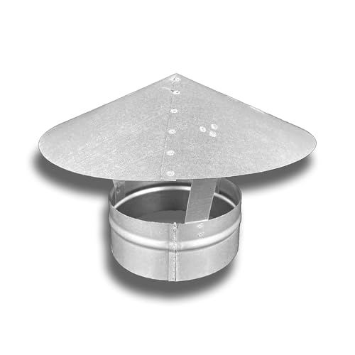 K-TECH-PRO Wickelfalz Dachhaube Modell KE System Ø 125 von K-TECH-PRO