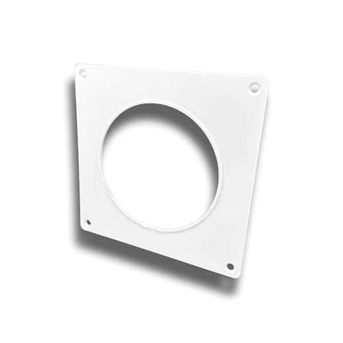 Wandplatte Abdeckung PVC rund Abluft Zuluft System Ø 100 Wandplatte Abdeckung PVC rund Abluft Zuluft System Ø 100 von K-TECH-PRO
