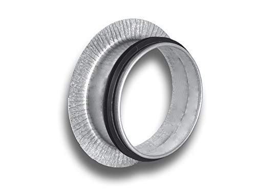 K-TECH-PRO Wickelfalz Bundkragen Rosette Flansch mit Lippendichtung System Ø 100 von K-TECH-PRO
