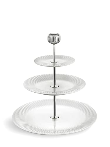 Kähler Etagere Ø28 cm Hammershøi legendäres dänisches Design Zeitlos, Weiss von HAK Kähler
