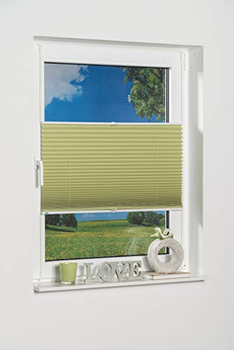 K-home Klemmfix-Plissee Palma Grün 60 x 130 cm +++Verdunklung+++ K-home Klemmfix-Plissee Palma Grün 60 x 130 cm +++Verdunklung+++ von Khome