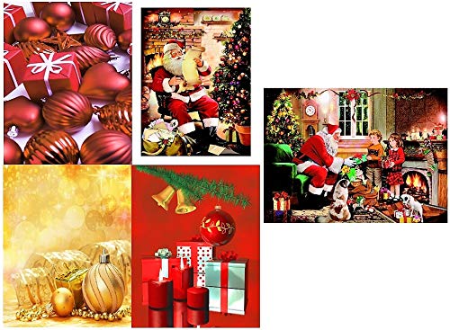 K&B Vertrieb Geschenktüten Medium (Mittel) Weihnachtstasche Weihnachtsbeutel Beutel Geschenktaschen Weihnachten 821 (432 Stück) von K&B Vertrieb