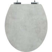 Duschwell MDF WC-Sitz Melamine - Granitgrau von K&H Sanitary
