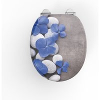 Duschwell MDF WC-Sitz Soft-Touch - Hortensie von K&H Sanitary