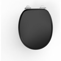 Duschwell MDF WC-Sitz Soft Touch - Schwarz matt von K&H Sanitary