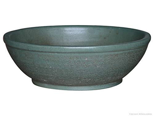 K&K Keramik Bonsaischale/Pflanzschale Flach, 38x16 cm, grün-matt, frostbeständig K&K Keramik Bonsaischale/Pflanzschale Flach, 38x16 cm, grün-matt, frostbeständig von K&K Keramik