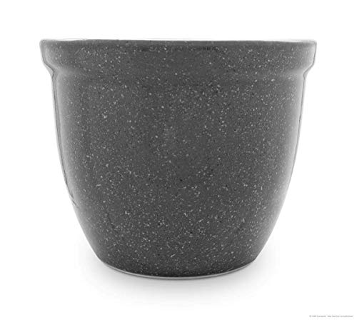 K&K Keramik Pflanzkübel Venus II, 22 x 18 cm, Granit von K&K Keramik