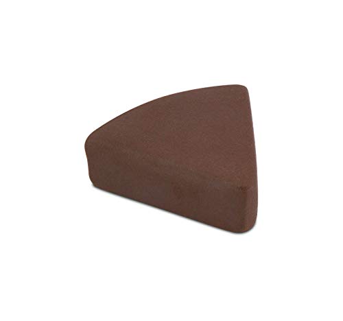 K&K Keramik Unterlegfüße für Blumentöpfe dreieckig 7x8 cm frostsicher (braun-matt) von K&K Keramik