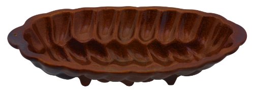 Original K&K Hefezopf Backform klein 41 x 18 x 9 cm aus Steinzeug-Keramik von K&K Keramik
