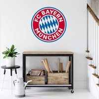 Fc Bayern München - Logo Rund 80x80cm Wandtattoo Fußball Aufkleber Küche von FC Bayern München