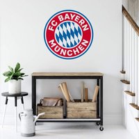 Logo Rund 80x80cm Wandtattoo Fußball Aufkleber Küche - Fc Bayern München von FC Bayern München