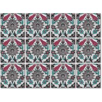 K&L Wall Art Fliesenaufkleber »Jugendstil Blumenkranz Kacheln«, selbstklebend K&L Wall Art Fliesenaufkleber »Jugendstil Blumenkranz Kacheln«, selbstklebend von K&L WALL ART