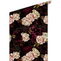 K&L Wall Art Vliestapete »Vintage Vliestapete«, Rosen Blumen Rosen Floral, mehrfarbig, matt - bunt von K&L WALL ART