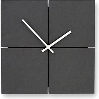 K&L Wall Art Wanduhr, HxT: 30 x 5 cm, schwarz, ohne ink. Batterie von K&L WALL ART