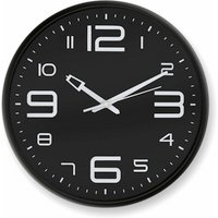 K&L Wall Art Wanduhr, HxT: 38,5 x 5 cm, schwarz, ohne ink. Batterie von K&L WALL ART