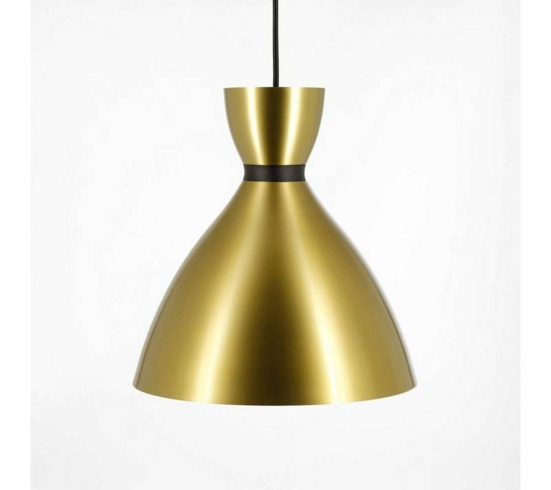 K&L Wall Art Deckenleuchte Vintage Deckenlampe Gold Optik Lampenschirm Industrielle Pendelleuchte, Retro Hängelampe Konisch von K&L Wall Art