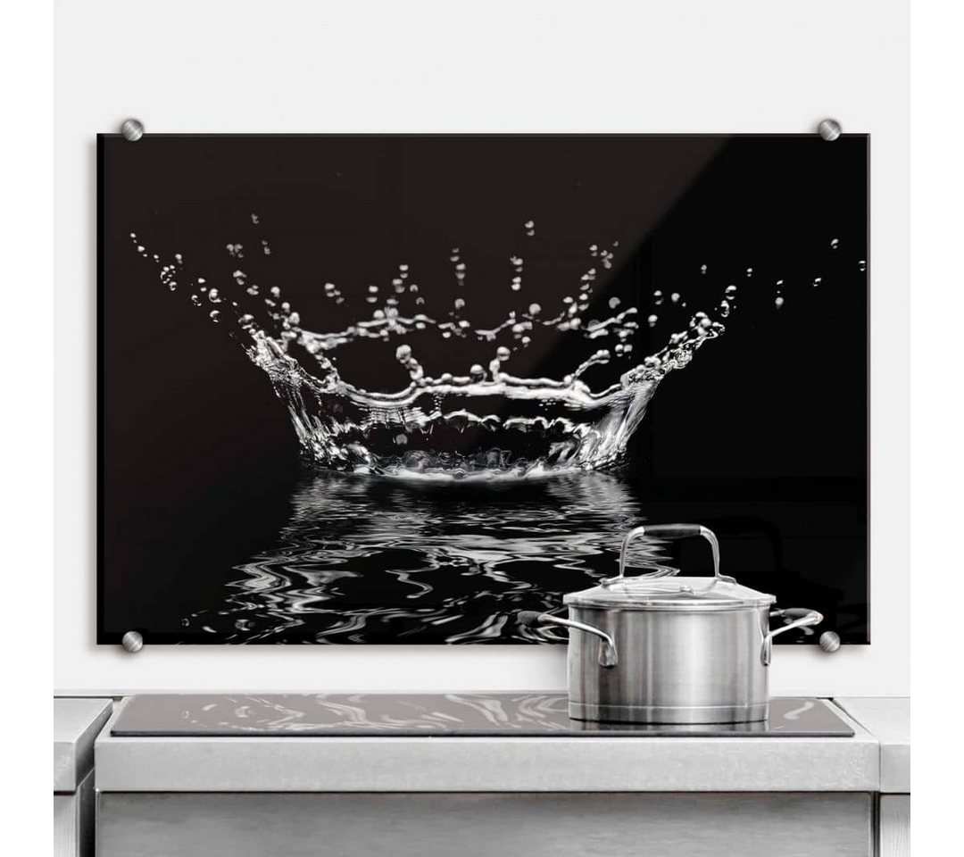 K&L Wall Art Spritzschutz Glas Klarglas Wandschutz ESG Sicherheitsglas, schwarze Glasrückwand inkl Montagematerial K&L Wall Art Spritzschutz Glas Klarglas Wandschutz ESG Sicherheitsglas, schwarze Glasrückwand inkl Montagematerial von K&L Wall Art