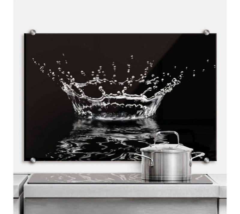 K&L Wall Art Spritzschutz Glas Klarglas Wandschutz ESG Sicherheitsglas, schwarze Glasrückwand inkl Montagematerial K&L Wall Art Spritzschutz Glas Klarglas Wandschutz ESG Sicherheitsglas, schwarze Glasrückwand inkl Montagematerial von K&L Wall Art