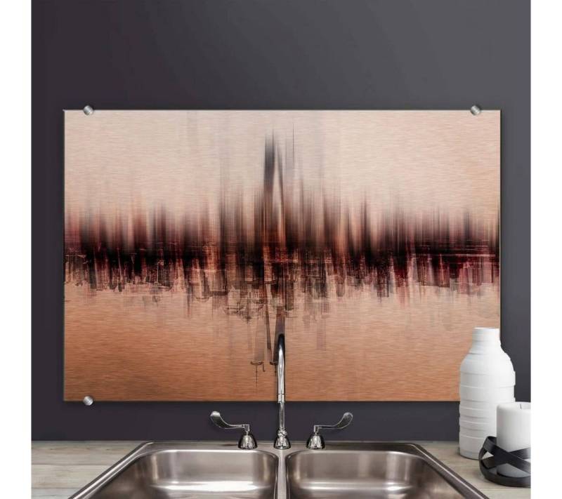 K&L Wall Art Spritzschutz Glas Küchenrückwand Abstrakt Chiriaco Vision Reflektion K&L Wall Art Spritzschutz Glas Küchenrückwand Abstrakt Chiriaco Vision Reflektion von K&L Wall Art