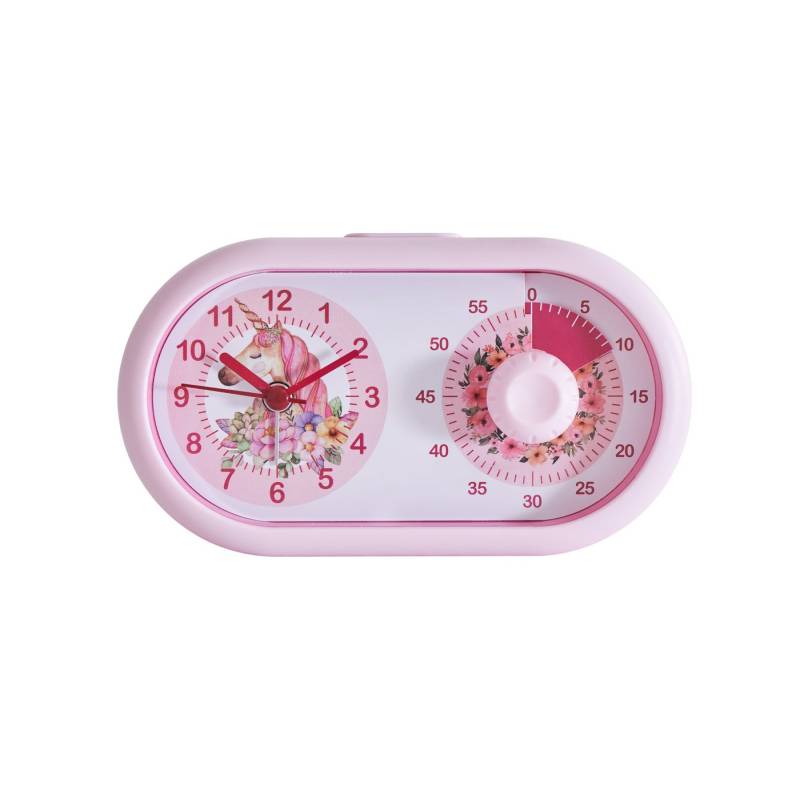 K&L Wall Art Tischuhr Kinder Tischwecker für Schulanfänger Kinderwecker visueller Timer von K&L Wall Art